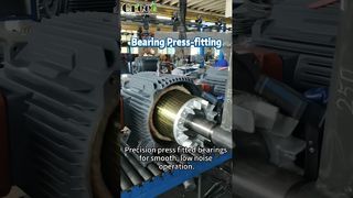 กระบวนการผลิตเครื่องกำเนิดไฟฟ้าแม่เหล็กถาวร #pmg #freeenergy #generator #machine