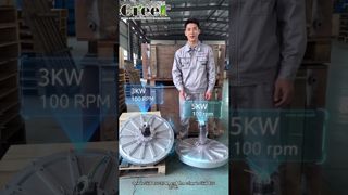 ทดสอบ บรรจุ และกำลังเดินทางไปเยอรมนี - เครื่องกำเนิดไฟฟ้า Axial Flux Coreless แบบกำหนดเอง #freeenergy
