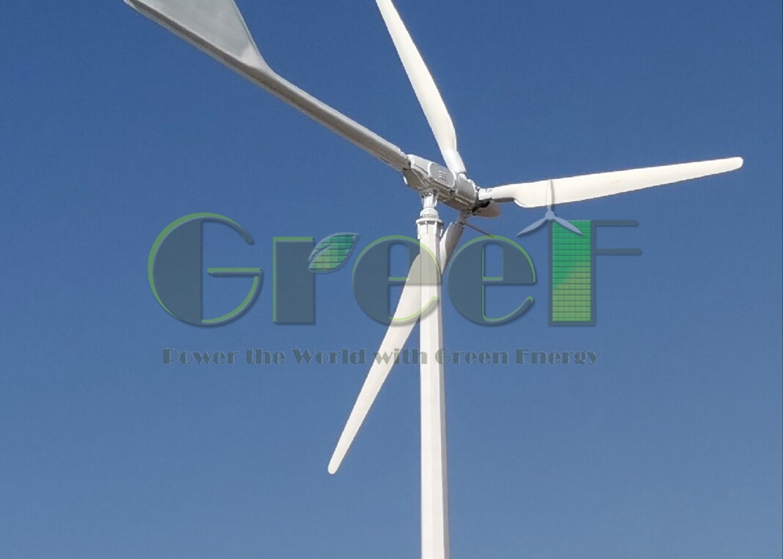 วิธีหยุดเบรคอัตโนมัติ เครื่องจักรลมแนวราบที่มีใบ FRP และพลังงานระดับ 5-30kW