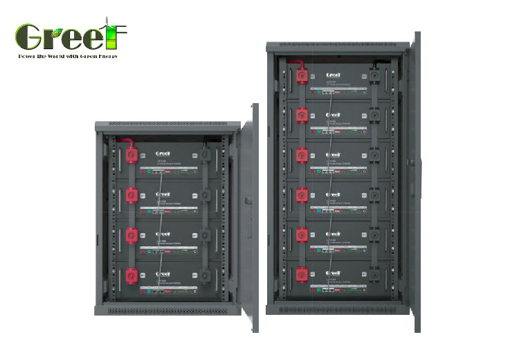 โวลเตจต่ํา60-280AH แบตเตอรี่ลิตยูม 48v 200ah สําหรับระบบแสงอาทิตย์และไฮบริด