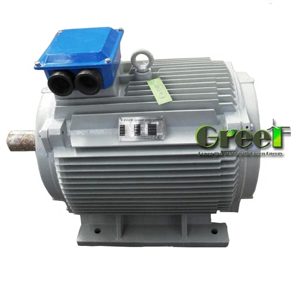 เครื่องเปลี่ยนแม่เหล็กถาวรพลังงานฟรี 10kW สําหรับความต้องการการผลิตไฟฟ้า