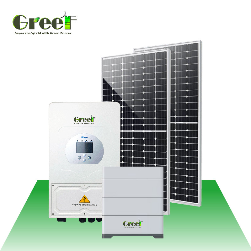 ระบบพลังแสงอาทิตย์ 5kW Off Grid พร้อมเครื่องควบคุมการชาร์จ MPPT ความแรงออก 48-240V