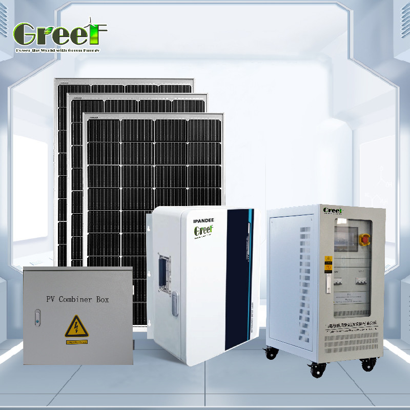 ระบบพลังแสงอาทิตย์ 5kW Off Grid พร้อมเครื่องควบคุมการชาร์จ MPPT ความแรงออก 48-240V