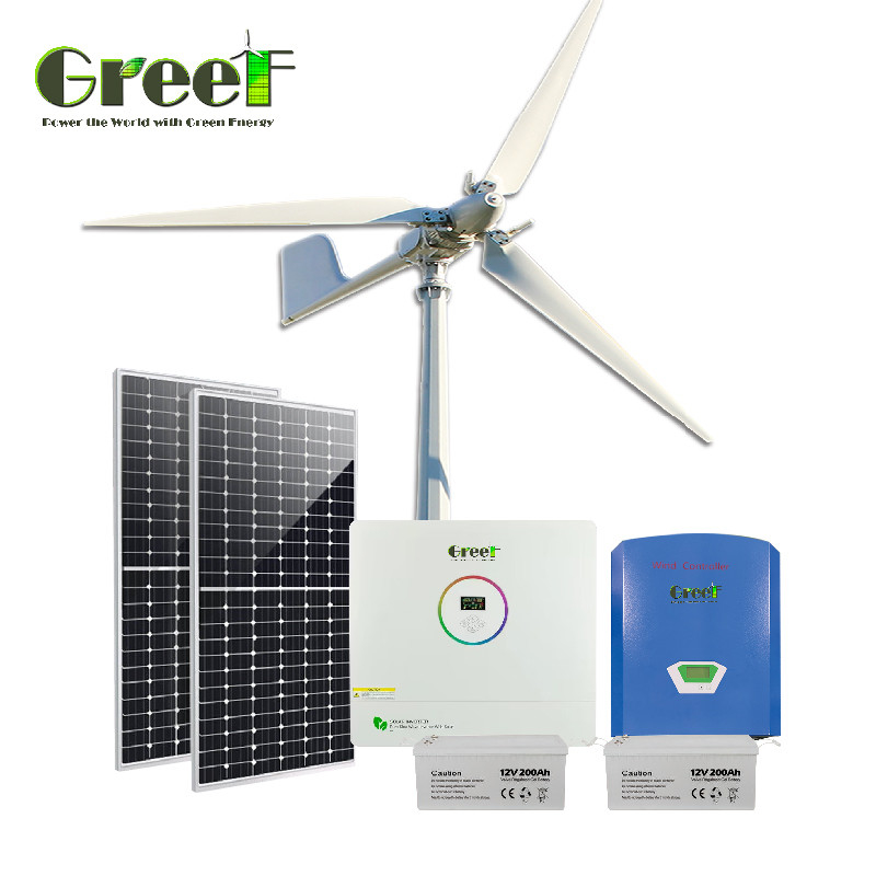 ความถี่ออก 50Hz/60Hz Off Grid ระบบพลังแสงอาทิตย์ที่มีแบตเตอรี่ลิตยูไอออน