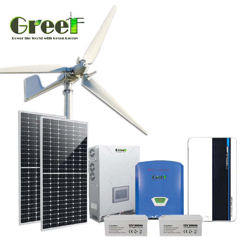 ความถี่ออก 50Hz/60Hz Off Grid ระบบพลังแสงอาทิตย์ที่มีแบตเตอรี่ลิตยูไอออน