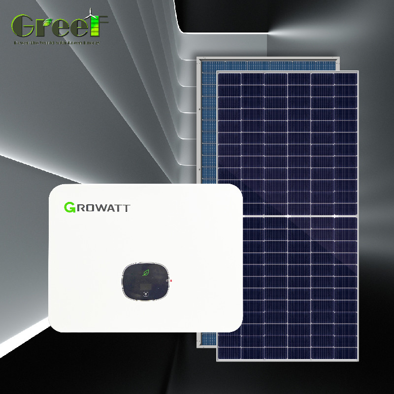ระบบพลังแสงอาทิตย์แบบสมาธิ 1kW-100kW ความจุด้วยการวัดเครือข่ายและระบบติดตาม
