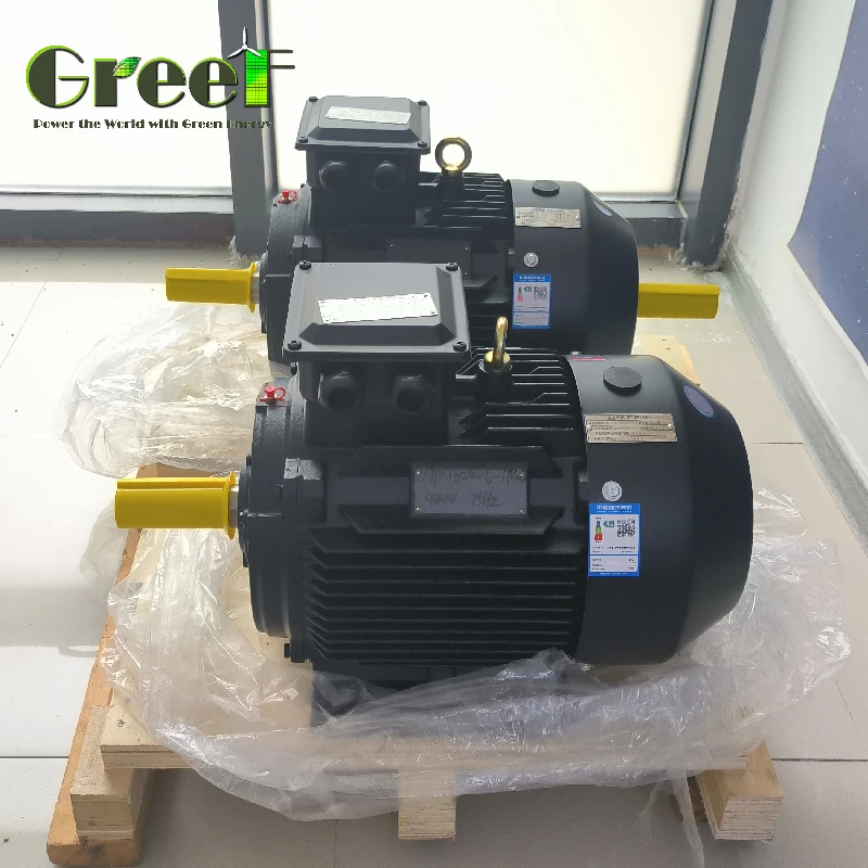 1500 รอบ / นาที PM มอเตอร์ที่มี 6 ต้น Generator Synchronous Type Y การล่อ