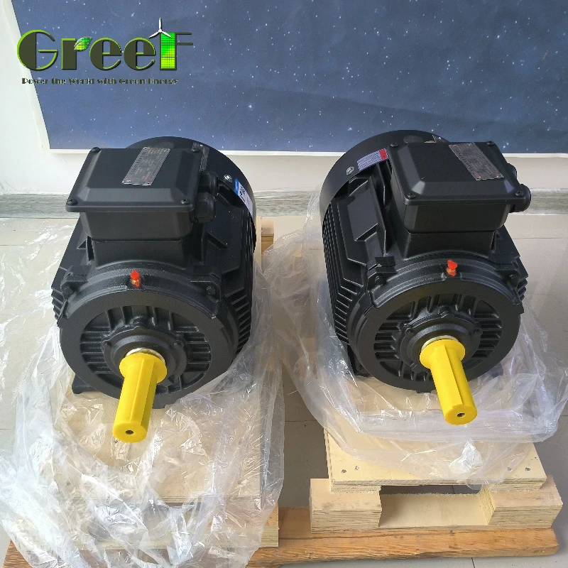 220V 1500rpm มอเตอร์ประหยัดไฟฟ้าอุตสาหกรรม / มอเตอร์ประหยัดพลังงาน โดยใช้การล่อทองแดง 100%
