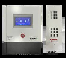เครื่องควบคุมลมแบบมืออาชีพ 5kw ถึง 100kw ที่ติดกับกรีด พร้อมจอสัมผัส LCD และรีโมทมอนิโตร โดย APP