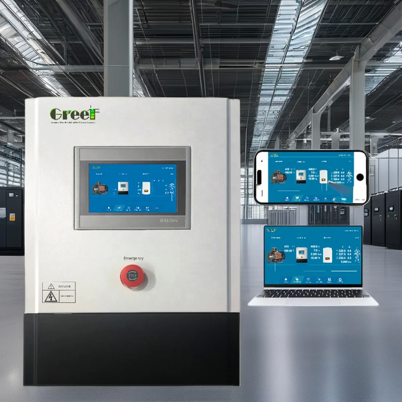 AC380-520V 99.9% Mppt ประสิทธิภาพ เครื่องควบคุมเครื่องกําเนิดลมเชื่อมต่อกับเครือข่ายด้วยการรับรอง CE