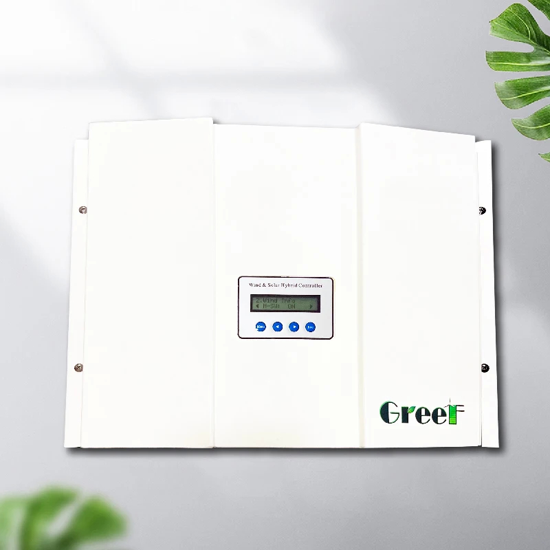 ระบบควบคุมกระจาย DCS ด้วยโหมด LCD MPPT และการสูญเสียพลังงาน ≤3W พลังงานลม
