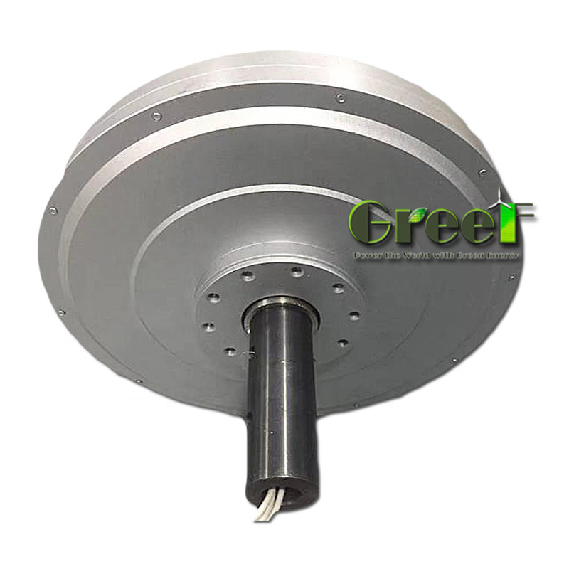 12-450V เครื่องกําเนิดแม่เหล็กดั่งคงที่แบบจําเพาะ Air Gap ขนาดเล็กไร้แกนด้วย Rotor นอก / โครงสร้าง Rotor ภายใน