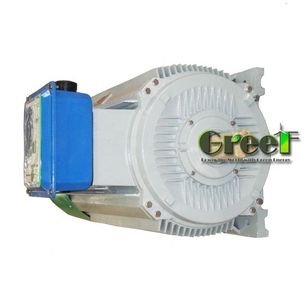 ปรับปรุงความแรงดันเรต SKF หมุน Pmg เครื่องผลิต อลูมิเนียมร่างกาย Cooper สาย