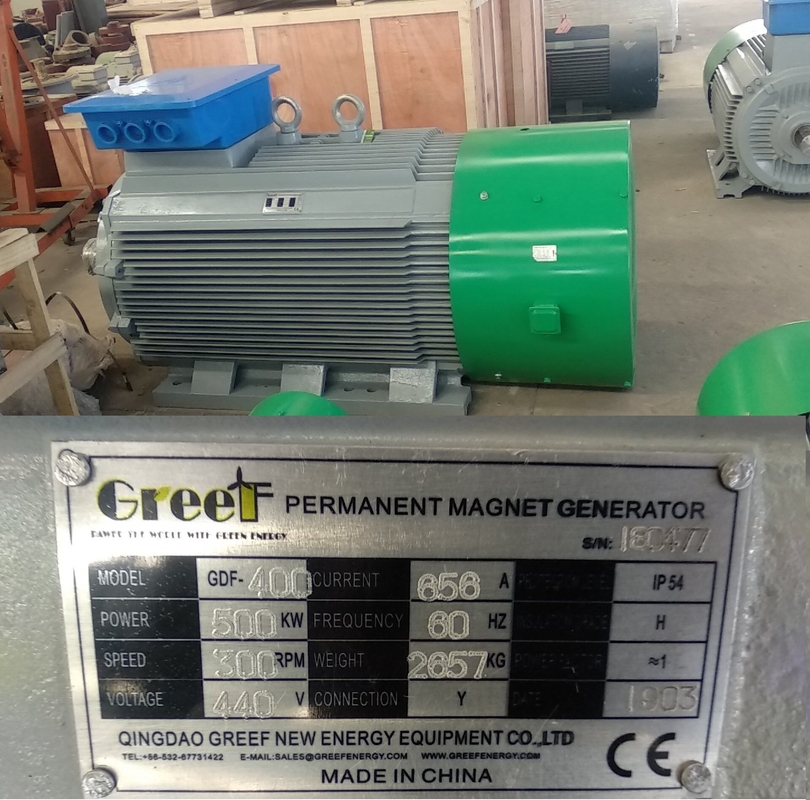 เครื่องกําเนิดแม่เหล็กถาวร 415V 380V สําหรับมาเลเซีย, ไทย และฟิลิปปินส์