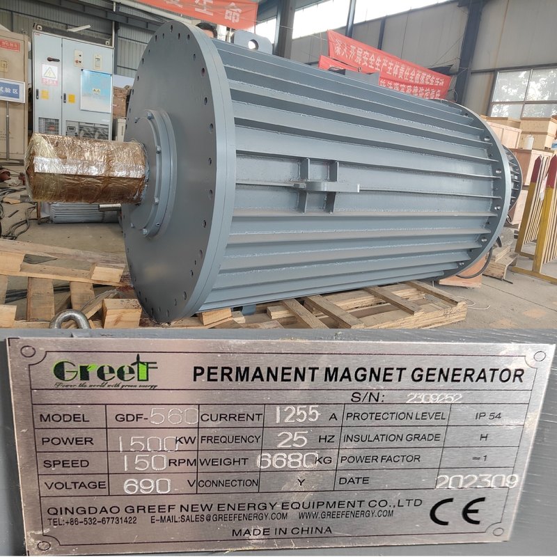 เครื่องกําเนิดแม่เหล็กถาวร 415V 380V สําหรับมาเลเซีย, ไทย และฟิลิปปินส์