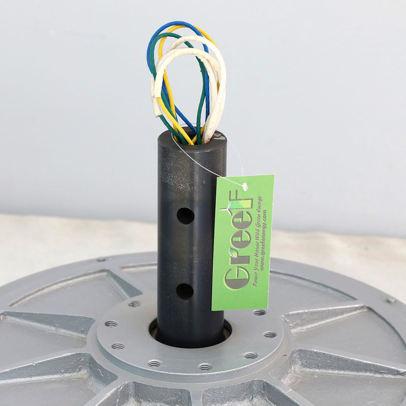 เครื่องกําเนิดแม่เหล็กถาวรแบบ Axial Flux ที่ไม่มีแกน มีแรงหมุนเริ่มต้นต่ํา มีประสิทธิภาพสูงและออกแบบไม่ต้องบํารุงรักษา
