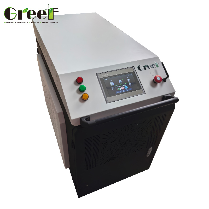 อินเวอร์เตอร์ไฟฟ้าแบบออฟกริด 100/110/125kW พร้อมช่วงแรงดันไฟฟ้า DC 580-1000V และระบบแปลงพลังงานความถี่ 50/60Hz