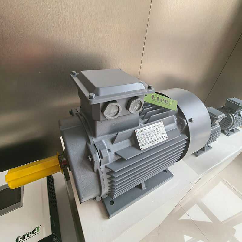 มอเตอร์แม่เหล็กถาวรแบบติดตั้งหน้าแปลนระดับ IP54 พร้อมความเร็ว 0-3000 รอบต่อนาที สำหรับงานอุตสาหกรรม