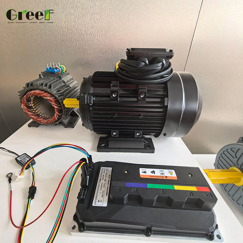 มอเตอร์แม่เหล็กถาวรพร้อมวิธีการพันขดลวด Y กำลังขับ 750W - 1000kW และเปลือกเหล็กหล่อสำหรับการใช้งานในอุตสาหกรรม