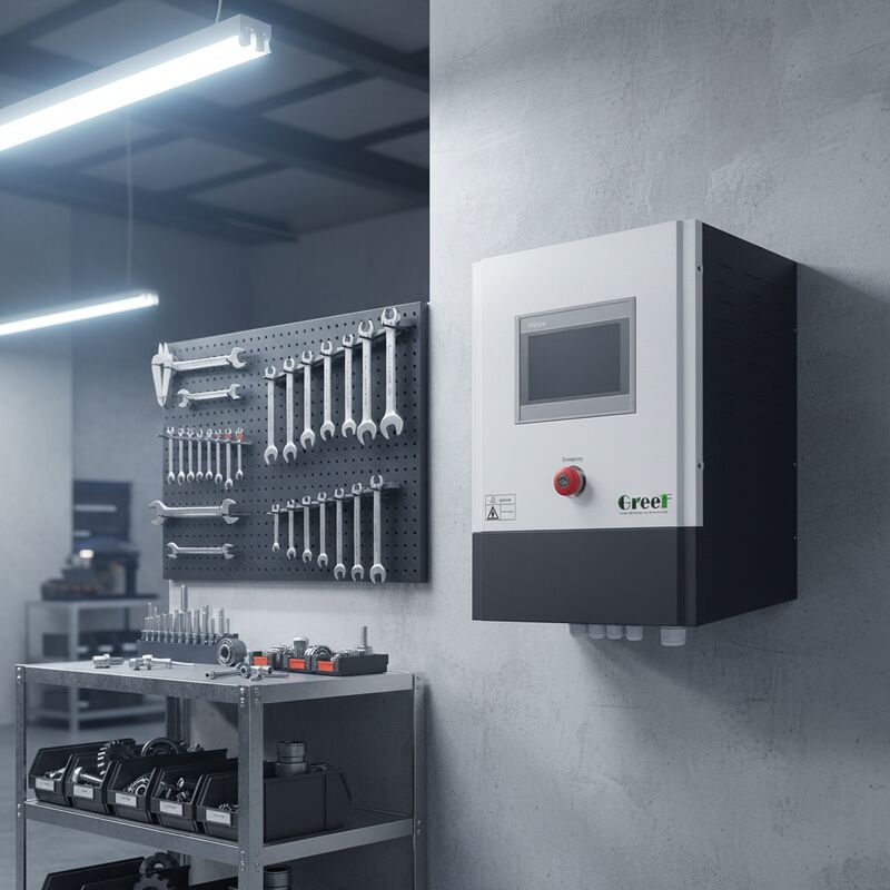 การรีเซ็ตฟังก์ชันด้วยมือบนเครื่องควบคุมเครือข่ายที่มีการเย็นอากาศแบบบังคับและการกําหนดผลิตไฟฟ้าเพื่อการจัดการพลังงานอย่างมีประสิทธิภาพ