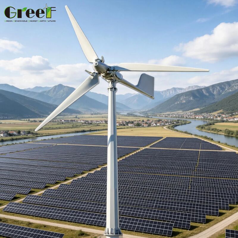 ระบบไฮบริดพลังงานแสงอาทิตย์แบบแบบแบตเตอรี่แบบ LiFePO4 ที่ได้รับการรับรองจาก IEC ด้วยอุณหภูมิการทํางาน - 25 ถึง 60 เซลเซียส