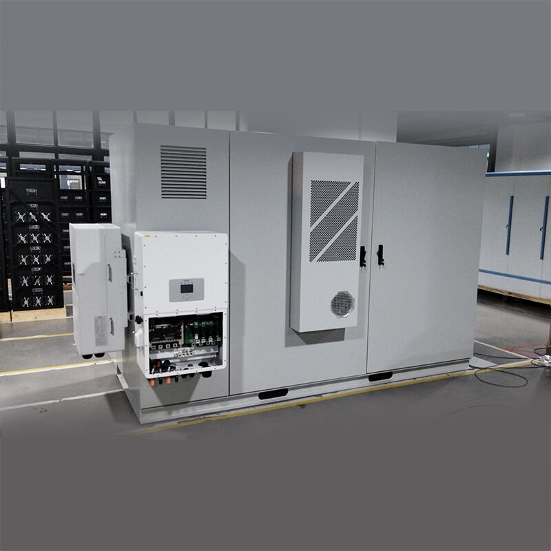 Energy Storage Lithium Battery Cabinet with DC Short Circuit Protection Side Connection and Long Cycle Life for Commercial Use