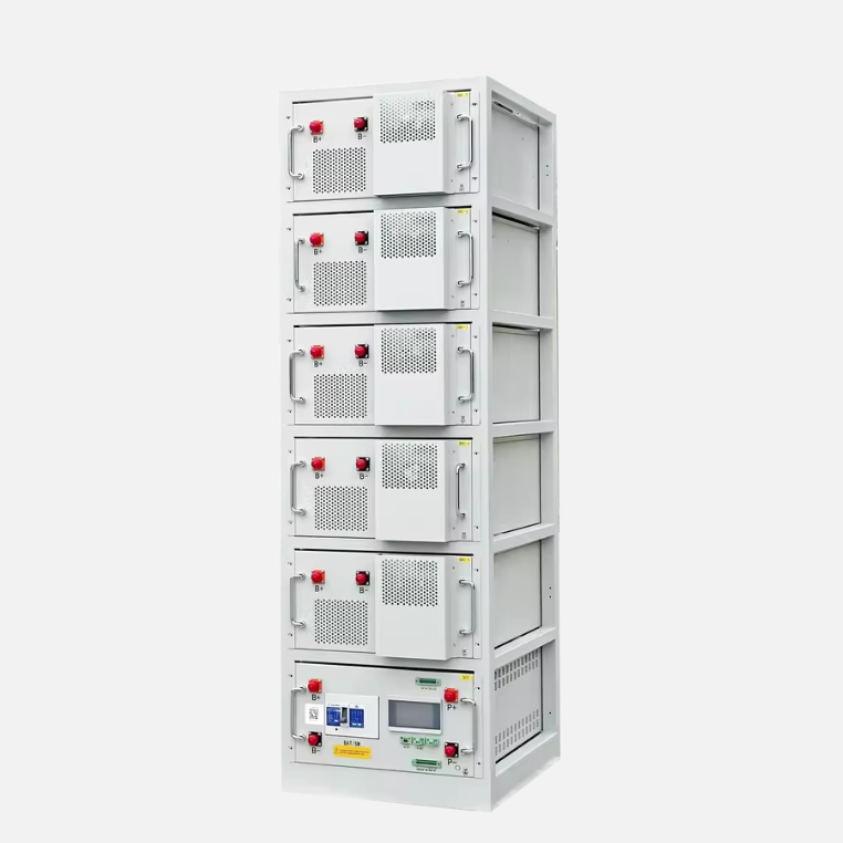แบตเตอรี่ลิธีียมความดันสูงที่มีความดันระบบ 96-768V Smart BMS และอายุจักรยานยาวสําหรับการใช้งานอุตสาหกรรม