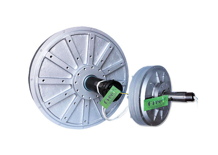 1kw-10kw Disc Coreless เครื่องกำเนิดไฟฟ้าแม่เหล็กถาวร Coreless แม่เหล็กถาวรมอเตอร์