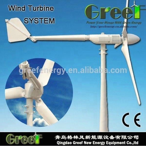 10KW Mini On/Off-grid Wind Generator Turbine สำหรับใช้ในบ้านพร้อมใบรับรอง CE