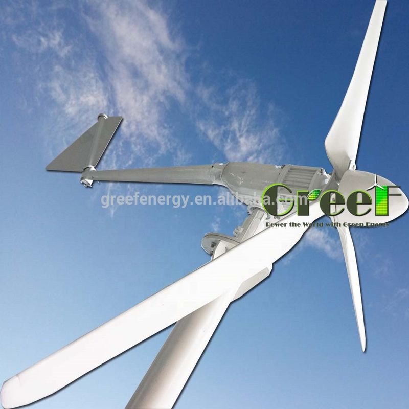 10KW On Off Grid Energy Wind Turbine Generator พัดลมโรงสีลมสำหรับบ้าน