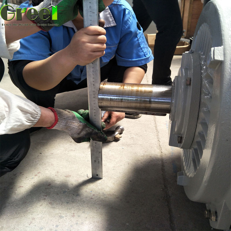 เครื่องกำเนิดไฟฟ้าพลังน้ำแบบซิงโครนัสรอบต่ำ 150kw 250kw 3 เฟส AC สำหรับกังหันน้ำ