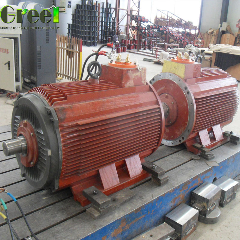 1MW 380Vac พลังงานฟรี ทอร์คการเริ่มต้นต่ํา เครื่องผลิตหินไฮโดรทูบีน 5MW PMG